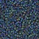 Miyuki seed beads 11/0 - Transparent metallic Iris Teal Luster 11-2459